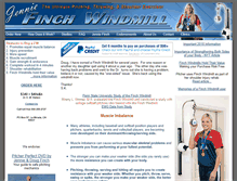 Tablet Screenshot of finchwindmill.com